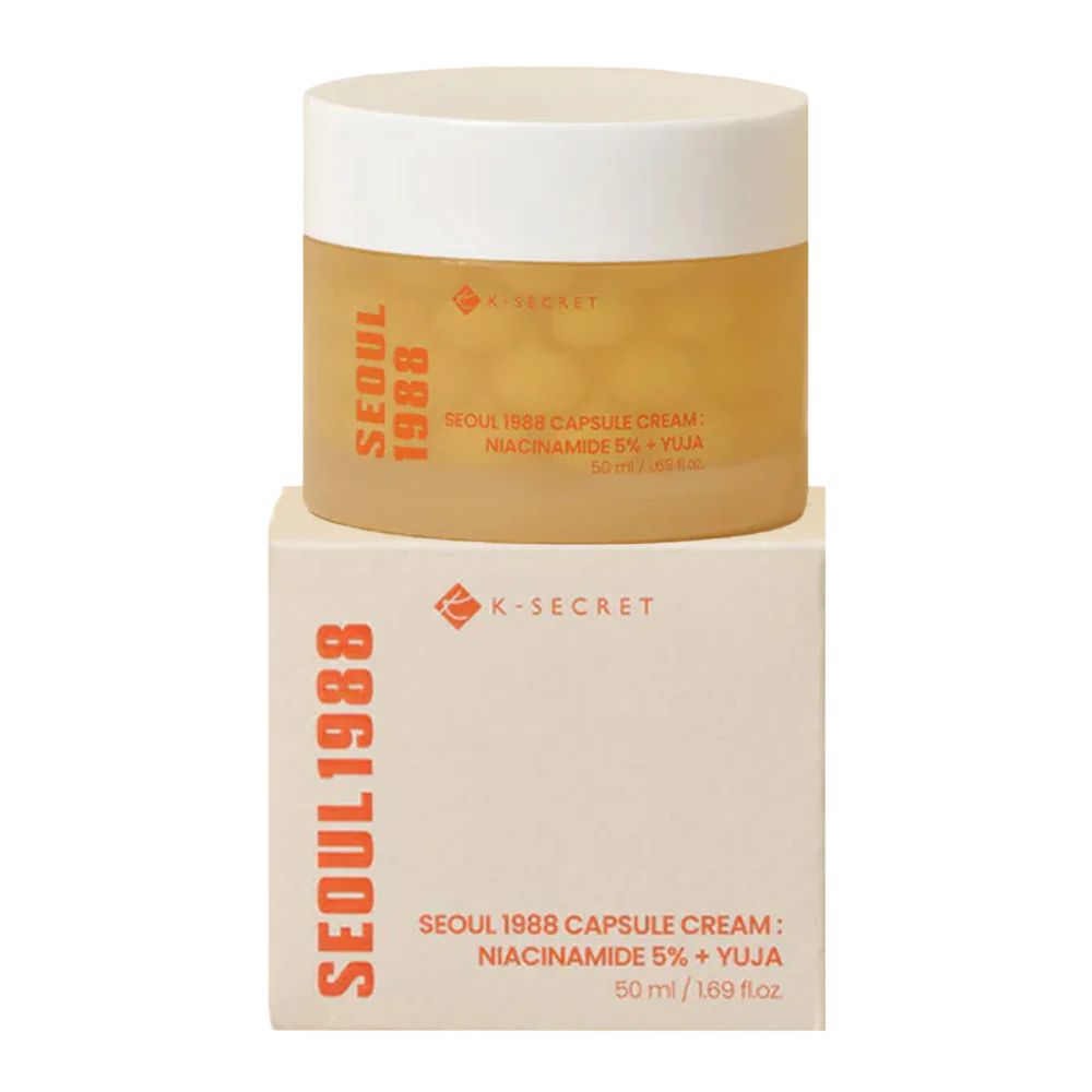 K-SECRET - SEOUL 1988 Capsule Cream: Niacinamide 5% + Yuya 50ml