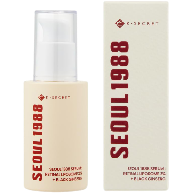 K-SECRET - SEOUL 1988 Serum: Retinal Liposome 2% + Black Ginseng 30ml