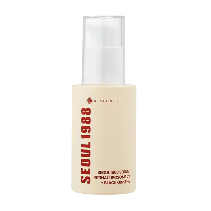 K-SECRET - SEOUL 1988 Serum: Retinal Liposome 2% + Black Ginseng 30ml