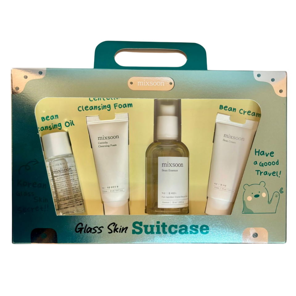 Mixsoon - Glass Skin Suitcase (4 pcs)