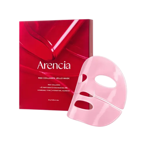Arencia - Red Collagen Jello Mask 25g (4 pcs)