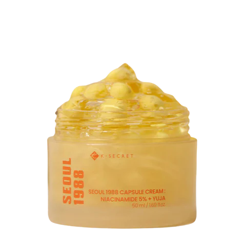 K-SECRET - SEOUL 1988 Capsule Cream: Niacinamide 5% + Yuya 50ml