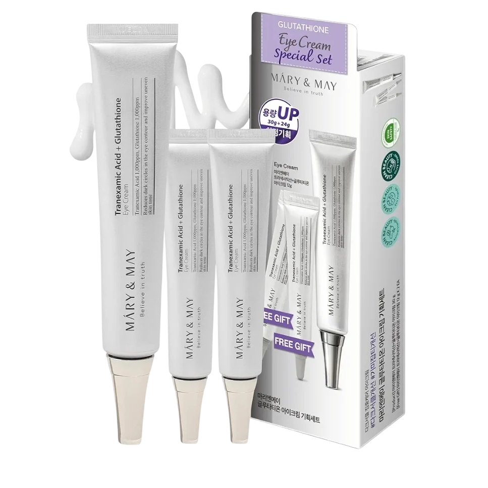 Mary&May - Glutathione Eye Cream Special Set 30g+24g